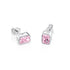Crushed Ice Radiant Cut 925 Silver Ring Bracelet Necklace Earrings - 12 Colours!