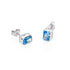 Crushed Ice Radiant Cut 925 Silver Ring Bracelet Necklace Earrings - 12 Colours!