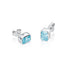 Crushed Ice Radiant Cut 925 Silver Ring Bracelet Necklace Earrings - 12 Colours!