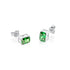 Crushed Ice Radiant Cut 925 Silver Ring Bracelet Necklace Earrings - 12 Colours!