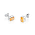 Crushed Ice Radiant Cut 925 Silver Ring Bracelet Necklace Earrings - 12 Colours!