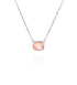 Crushed Ice Radiant Cut 925 Silver Ring Bracelet Necklace Earrings - 12 Colours!