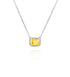 Crushed Ice Radiant Cut 925 Silver Ring Bracelet Necklace Earrings - 12 Colours!