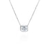 Crushed Ice Radiant Cut 925 Silver Ring Bracelet Necklace Earrings - 12 Colours!