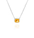 Crushed Ice Radiant Cut 925 Silver Ring Bracelet Necklace Earrings - 12 Colours!