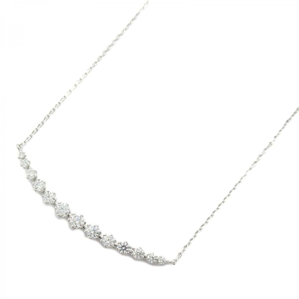 925 Silver Necklace 1.1ct Moissanite