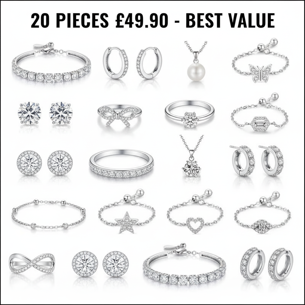 20 Piece Jewellery Bundle - Only £49.90! Best Value! 💎