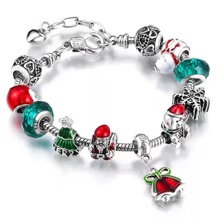 Sparkling Christmas Charm Bracelet Collection!