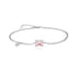 Crushed Ice Radiant Cut 925 Silver Bracelets - 12 Colours!