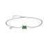 Crushed Ice Radiant Cut 925 Silver Ring Bracelet Necklace Earrings - 12 Colours!