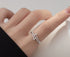 925 Sterling Silver Adjustable Finger Rings