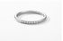 Zirconia Stackable Ring,925 Sterling Silver