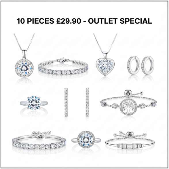 10 Piece Jewellery Bundle - Only £29.90! 🎁