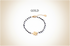 Four Leaf Clover Stone Bracelet - 3 Colours!