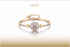 Silver Plated Cubic Zirconia Halo Bracelet! 3 Colours!