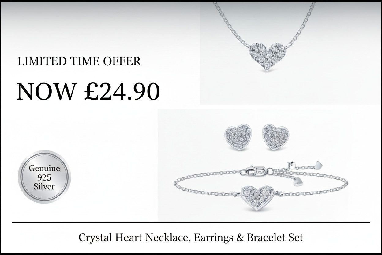 Limited Time Offer Heart Set Fixed