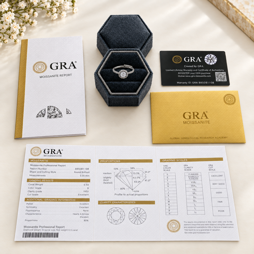 Packaging Halo Round nello stile indicato