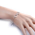 The Love Silver  Infinity Bracelet