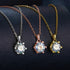 1CT&2CT Moissanite Necklace Hearts & Arrows Cutting  with GRA g 925 Sterling Silver