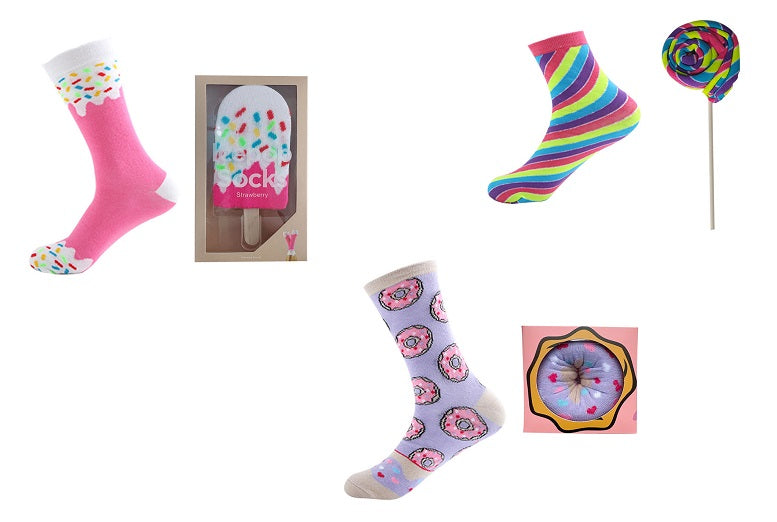 Sweet Socks Gift 3 Pack Set!