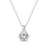 1CT&2CT Moissanite Necklace Hearts & Arrows Cutting  with GRA g 925 Sterling Silver