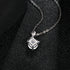 Moissanite Necklace Round Solitaire Pendant 925 Sterling Silver 1 Carat