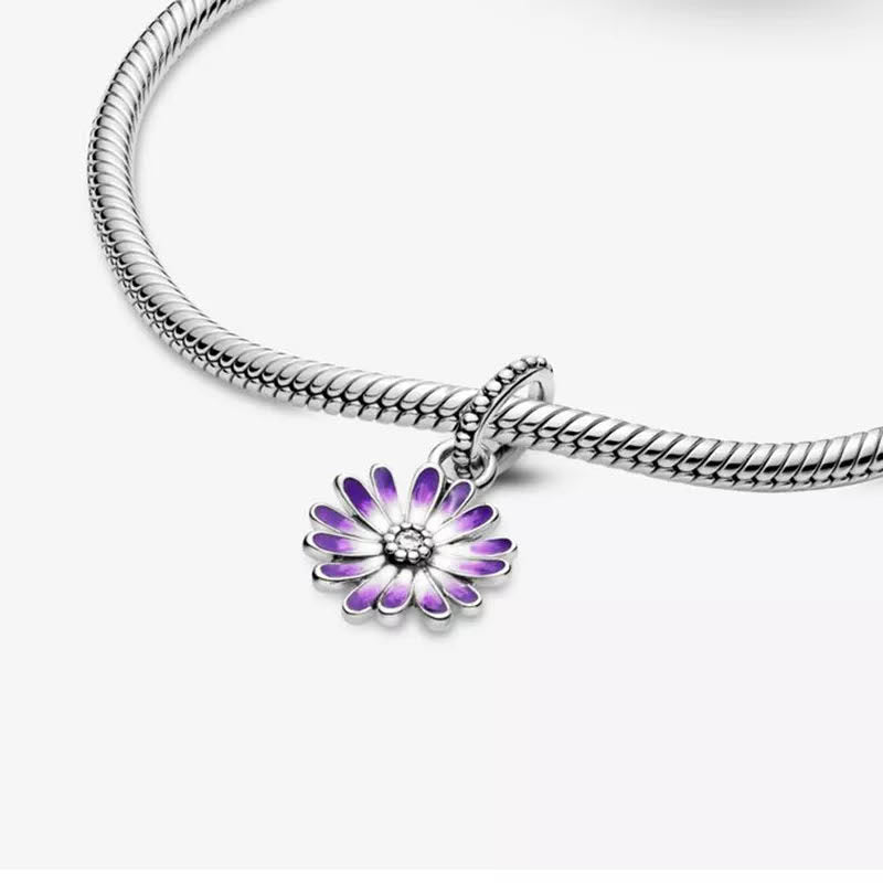 3 Set Daisy Flower Charms Collection - 3 Colours!