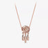 Rose Gold Dreamcatcher Necklace